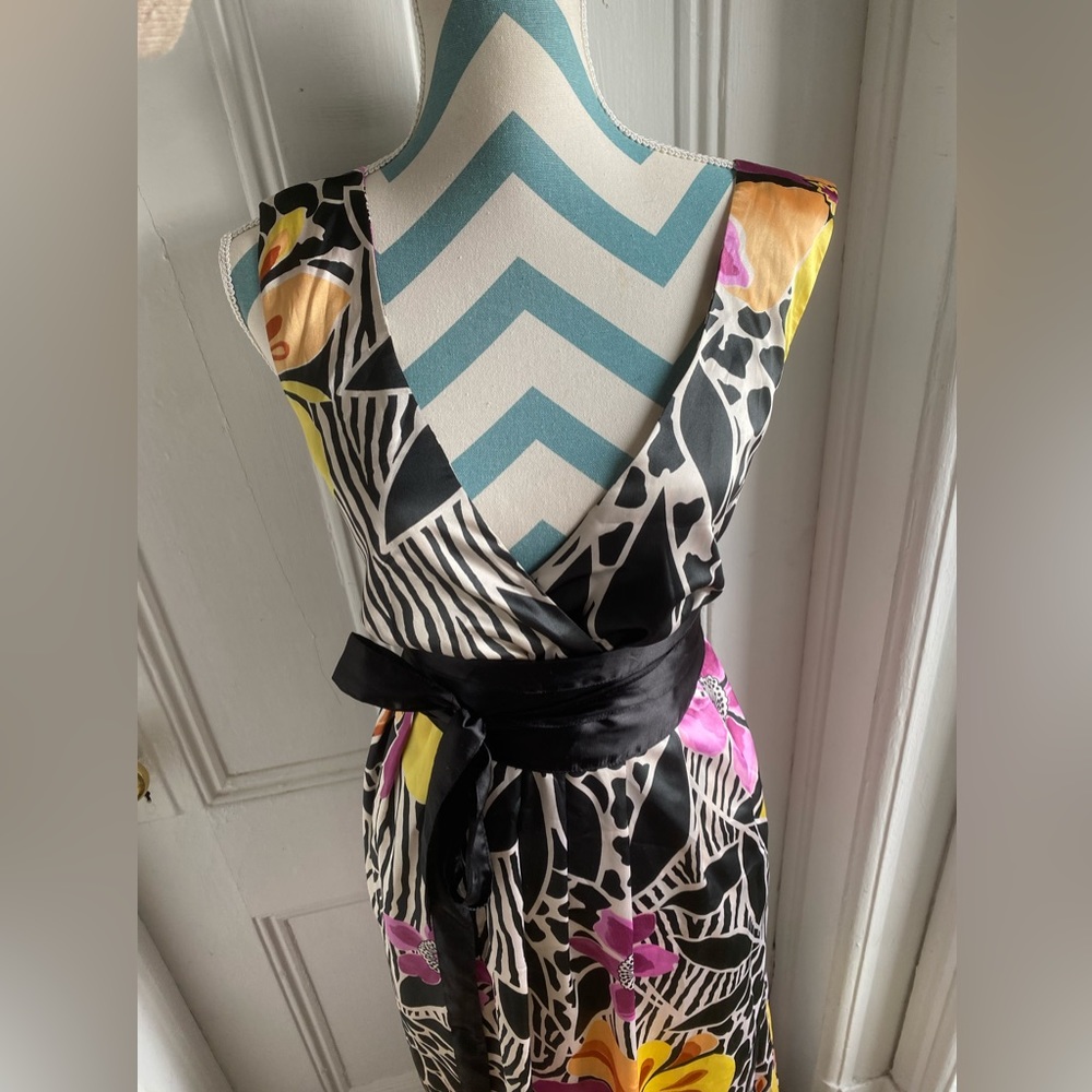 IDOL gorgeous multicolor maxi dress, Sz 10UK / 6US - Picture 4 of 13